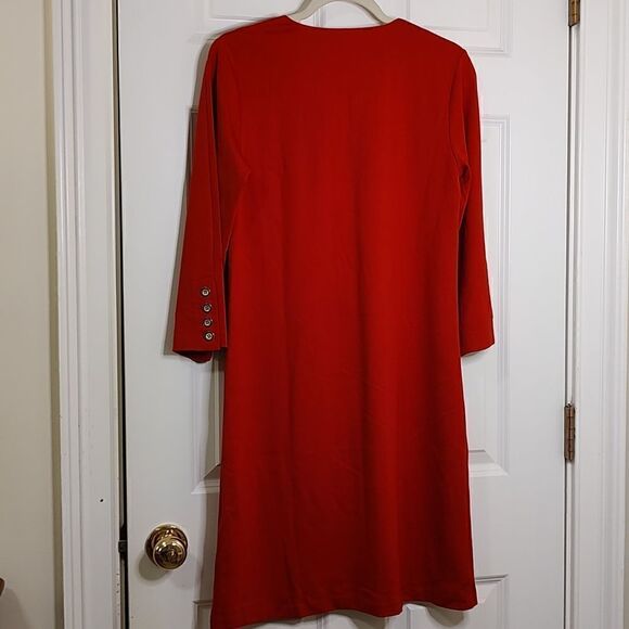 J.McLaughlin Odelia Dress Red Size S NWT - Picture 2 of 9